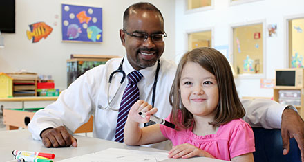 Dr. Nagarajan and Hannah. Dr. Nagarajan and Hannah.